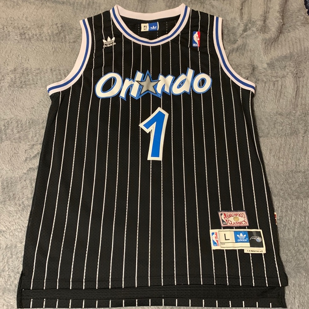 Orlando Magic- Tracy McGrady pinstripe jersey
